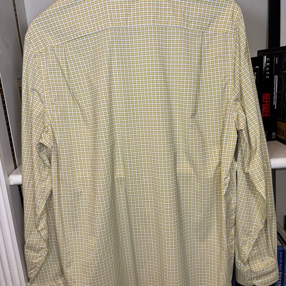 Southern Tide Yellow Checkered Shirt - Picture 6 of 6